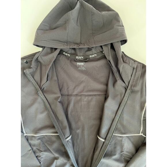 Puma Men's Run Cooladapt Full Zip Jacket Black 520848 01 Size L NWT - Picture 5 of 12